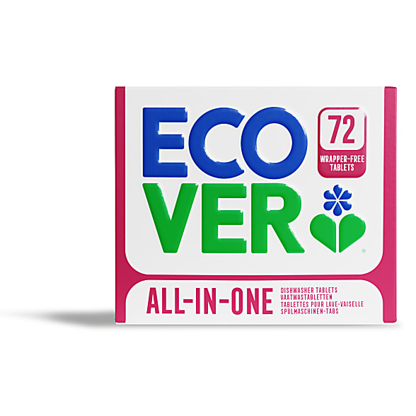 Wrapper Free All-In-One Dishwasher Tablets - 72