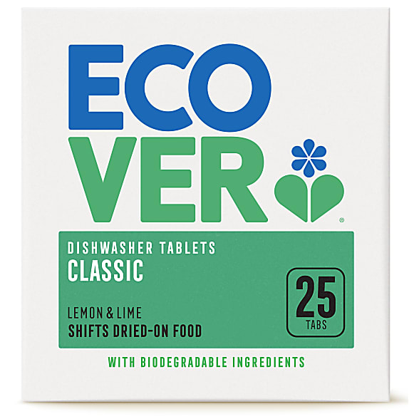 Ecover Dishwasher Tablets 25 Tablets Eco Dishwasher Tablets 500g