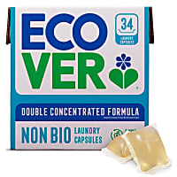 ECOVER Laundry Capsules Non Bio 34 Wash