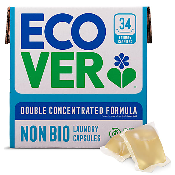 ECOVER Laundry Capsules Non Bio 34 Wash