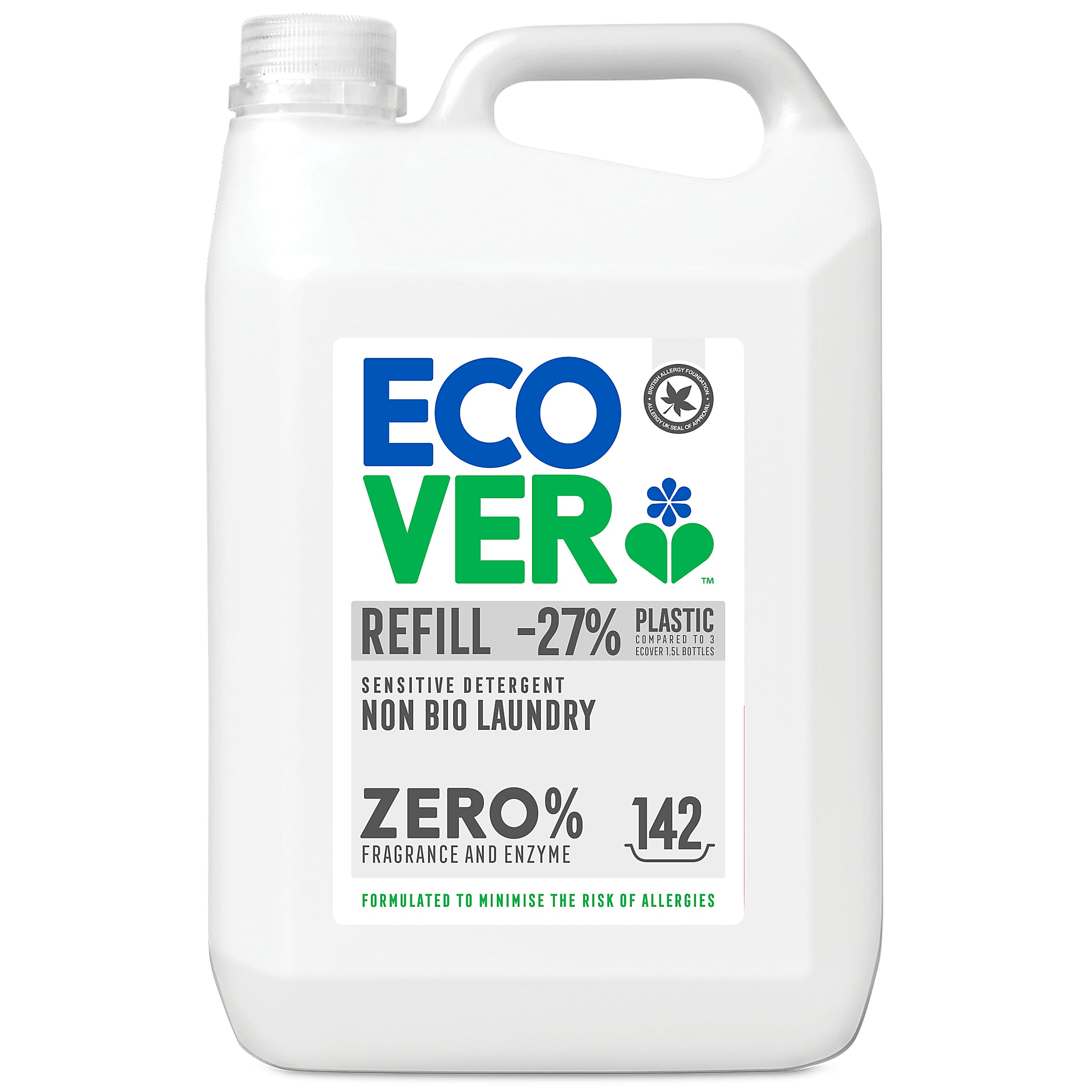 converteerbaar Malaise dosis Buy Ecover ZERO Laundry Liquid 5L Refill | Official Site